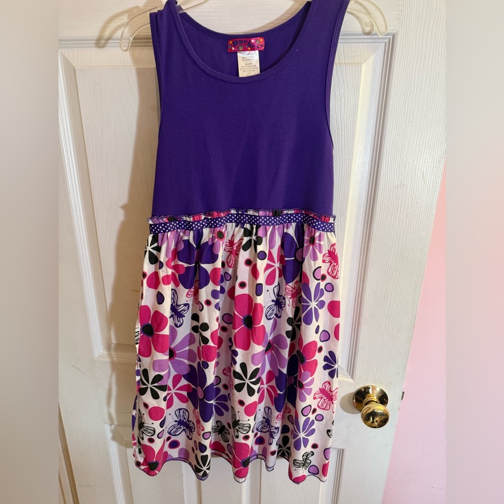 Children’s Purple Floral dress